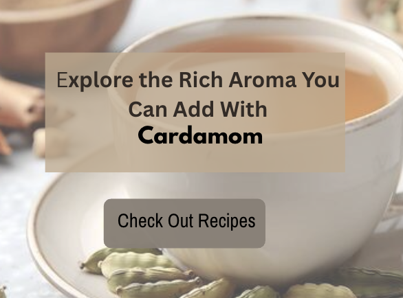 Advertisement to the aromatic cardamom page. 